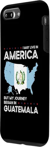Vista 17 de Funda para iPhone 17, diseño de patriota guatemalteco estadounidense