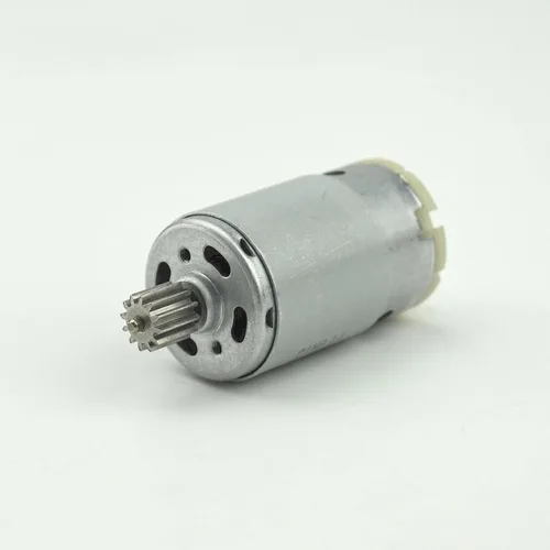 Vista 3 de CHANCS RS390 Motor eléctrico DC 6V 14000RPM 12 engranajes motor para coche de juguete accesorio de tres ruedas motocicleta cochecito con reemplazo