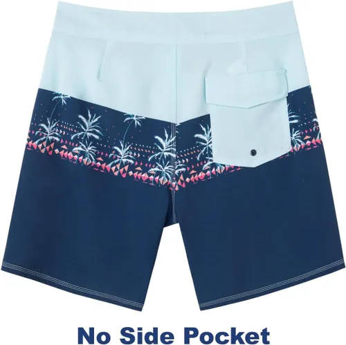 Vista 3 de SURF CUZ Shorts de Tabla/Playa para Hombre con Elasticidad en 4 Direcciones para Natación