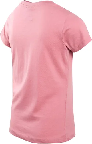 Vista 4 de New Balance Conjunto de pantalones cortos para niña, camiseta de manga corta de 2 piezas y pantalones cortos de rizo francés (7-16), talla 7-8
