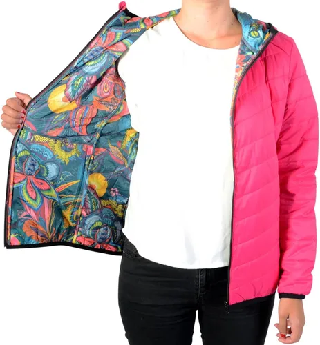 Vista 4 de Desigual Sport 17WERW20 - Chaqueta acolchada rosamulticolor