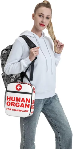 Vista 21 de Gianlaima Fiambrera aislada de fútbol americano para mujeres y hombres, bolsa de almuerzo portátil reutilizable para oficina, trabajo, viajes