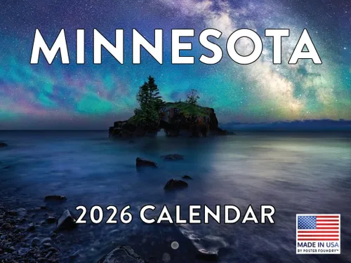 Vista 169 de Calendario de Alabama 2026 para pared, 12 meses, mensual, recuerdos escénicos de AL Hecho en Estados Unidos