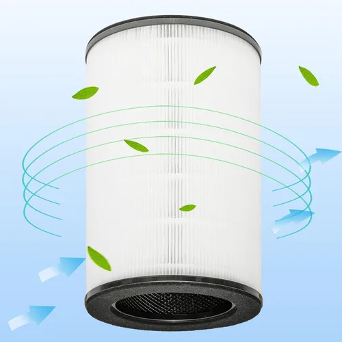Vista 8 de Paquete de 2 filtros AP-T45 AP-40FT de repuesto, filtro HEPA verdadero compatible con Homedics Total Clean 5 en 1 purificador de aire AP-T40FL