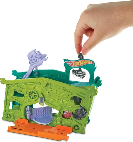 Vista 3 de Hot Wheels Juego Ghost Garage