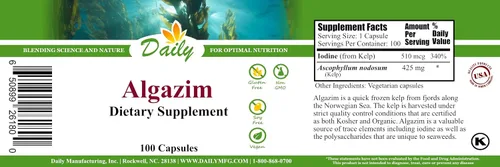 Vista 2 de Daily Manufacturing Algazim™ (yodo y ascophyllum nodosum de Kelp noruego)