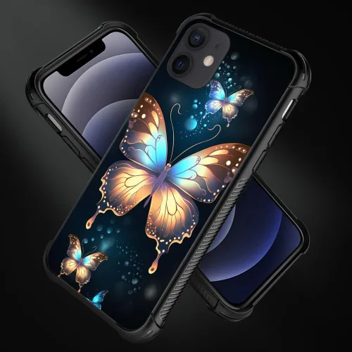Vista 357 de Funda compatible con iPhone 8, a prueba de golpes, antiarañazos, bandera de ciervos de cola blanca de grano de madera estadounidense