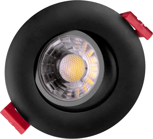 Vista 7 de NICOR Lighting DGD311203KRDBK - Focos empotrados LED, color negro