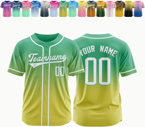 Vista 24 de Camiseta de béisbol personalizada, nombre de béisbol personalizado, logotipo de número, camiseta de béisbol personalizada para hombres, mujeres