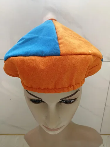 Vista 3 de Disfraz Blippi para niños Blippi disfraz de Halloween y más Incluye sombrero Blippi pajarita tirantes y gafas Blippi Deja que tus hijos se vistan