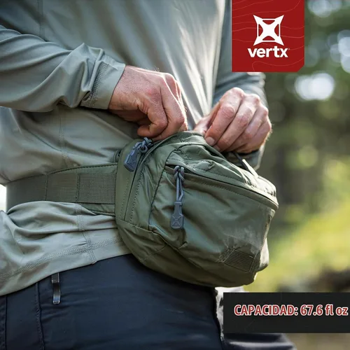 Vista 6 de Vertx Long Walks MP Riñonera - Riñonera táctica de 2L en nailon ripstop ultraligero con acabado resistente al agua