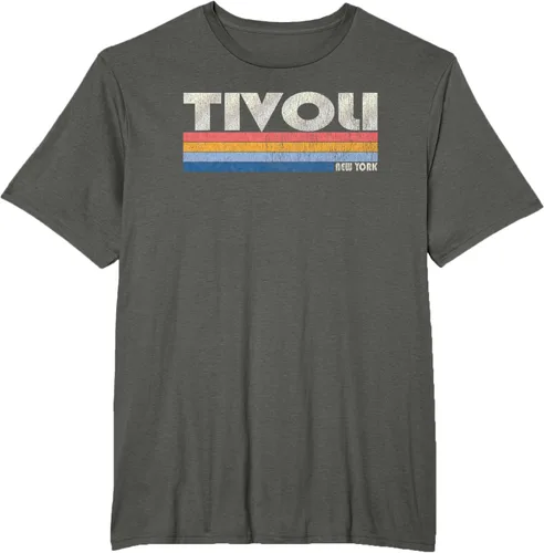 Vista 7 de Camiseta vintage de los años 80 estilo Tivoli NY