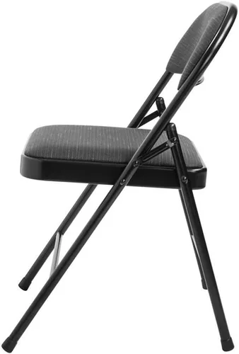 Vista 4 de Pemberly Row Silla plegable de 29.25" en Star Trail Negro (juego de 4)