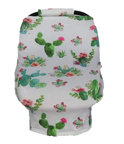 Vista 6 de Rosy Kids Funda elástica para asiento de automóvil infantil, funda de asiento de automóvil de jersey, bufanda elástica de enfermería, cubierta