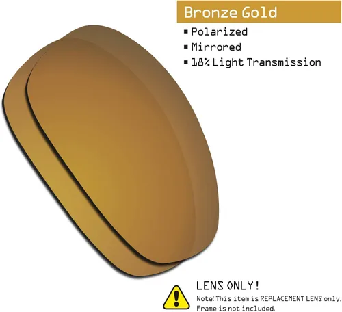 Vista 3 de SmartVLT Lentes de repuesto para hombre y kits de goma para gafas de sol Oakley Juliet - Más opciones