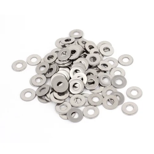 Vista 12 de uxcell Arandela plana sellada de acero inoxidable M1.0.236 x 0.012 in para tornillo de perno 100Pcs
