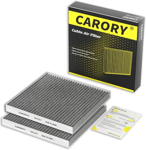 Vista 22 de Filtro de aire de cabina con carbón activado para Toyota Camry (2002-2006), Sienna (2004-2010), Avalon (2000-2004), Lexus RX350 (2007-2009), ES330