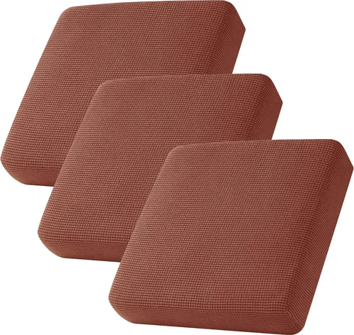 Vista 124 de CHUN YI - Funda elástica para cojín de sofá mediano, funda de asiento de sofá para mascotas, adecuada para sillón y sofá biplaza con tela lavable