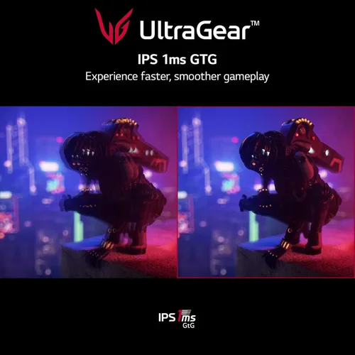 Vista 4 de LG Ultragear FHD - Monitor para juegos de 32 pulgadas 32GN50R, VA 5ms (GtG) con compatibilidad HDR 10, NVIDIA G-SYNC y AMD FreeSync Premium, 165Hz