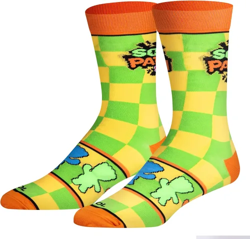 Vista 17 de Odd Sox Calcetines Candy Novelty Crew – Grande/Mediano – Mezcla de algodón suave – Dulces masticables agridulces – Divertidas golosinas coloridas