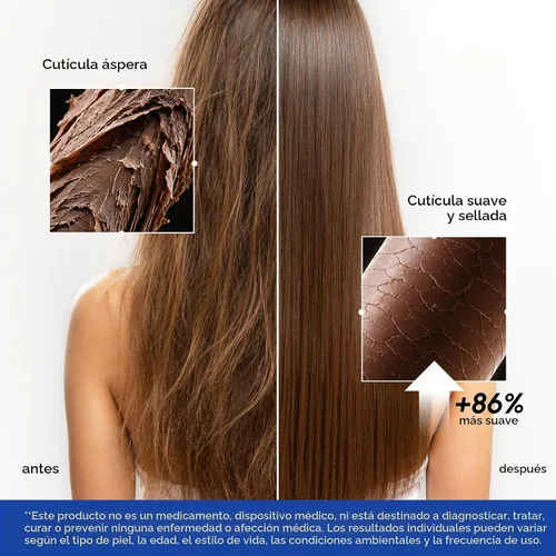 Vista 5 de MAREE Mascarilla capilar para cabello dañado - Colágeno y queratina