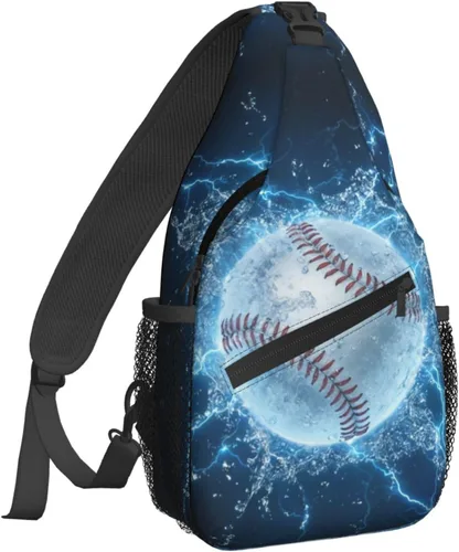 Vista 37 de Famame Mochila bandolera para el pecho, bolsa de hombro cruzada, gimnasio, ciclismo, viajes, senderismo, Varios