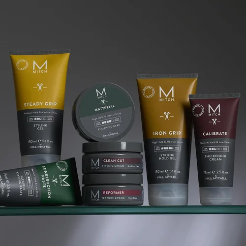 Vista 11 de MITCH by Paul Mitchell Calibrate - Crema espesante, sujeción media, bajo brillo, para todo tipo de cabello, 2.5 onzas líquidas