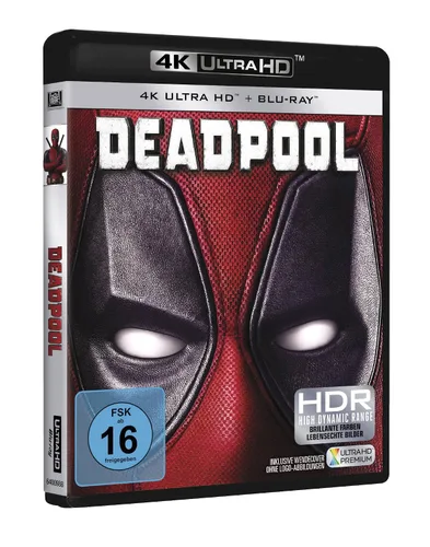 Vista 2 de Deadpool 4K 1 UHD-Blu-ray 1 Blu-ray Digital HD UV