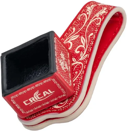 Vista 23 de CRICAL Magnetic Pool Chalk Holder, Leather Billiard Chalk Accessory Black Blue