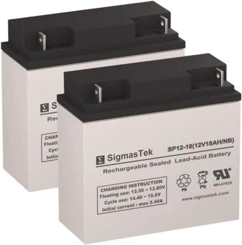 Vista 11 de SigmasTek - Batería de plomo ácido sellada recargable de 12 voltios y 18 AH (paquete de 1)