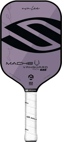 Vista 13 de Selkirk Sport Vanguard - Paleta híbrida de pickleball de fibra de carbono con núcleo de polipropileno X5, raquetas de pickleball