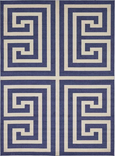 Vista 15 de Unique Loom Athens Collection - Alfombra clásica geométrica moderna con diseño de bordes, 3 pies 3 pulgadas x 5 pies 3 pulgadas, negro/beige negro