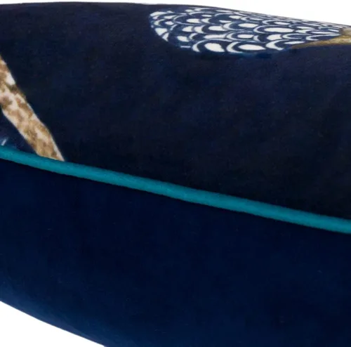 Vista 5 de Funda de almohada decorativa de loro verde azulado, diseño floral de pájaros tropicales, funda de almohada suave de lujo bohemia para sofá, cama