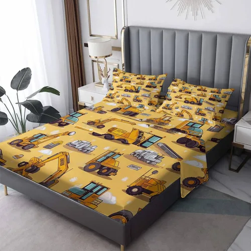 Vista 42 de Juego de sábanas tamaño individual: sábanas y fundas de almohada, sábanas y fundas de almohada, microfibra suave y bolsillo profundo y patrón sin