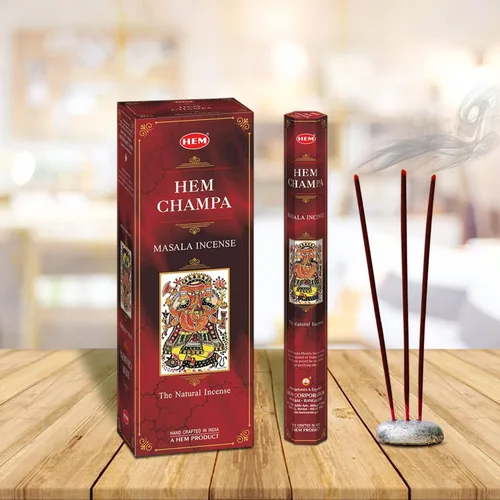 Vista 2 de HEM Champa Masala - Varitas de incienso