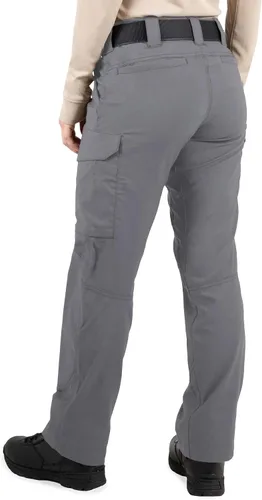 Vista 5 de First Tactical V2 - Pantalón táctico para mujer Tela micro Ripstop con escudo de teflón repelente a las manchas