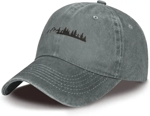 Vista 2 de XAC Gorra de béisbol al aire libre de algodón suave para papá de montaña unisex