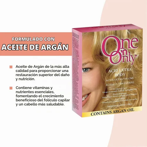 Vista 2 de One 'n Only Acid Extra Body Hair Perm & At Home Kit, 1 unidad