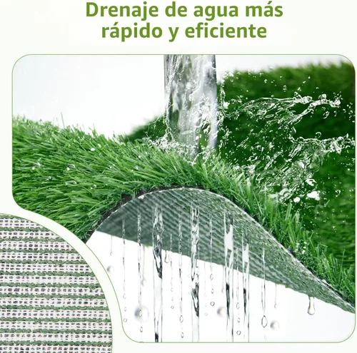 Vista 5 de LOOBANI - Almohadillas de césped para que los perros orinen, césped artificial, repuesto de césped artificial para orinal de cachorros