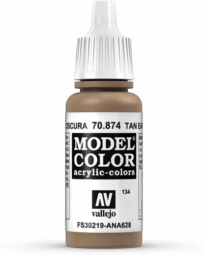 Vista 115 de Vallejo - Pintura color rojo amaranto, 0.6 fl oz