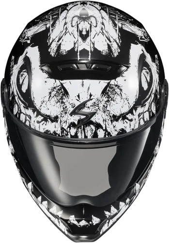 Vista 3 de ScorpionEXO Covert FX - Casco integral para motocicleta adulto estilo Street Fighter - bolsillos para altavoces con Bluetooth, certificación DOT ECE
