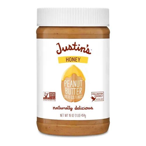 Vista 13 de Justin's NUT Butter, PNUT BTR, Classic, tamaño 28 onzas, sin ingredientes