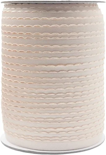 Vista 26 de Bristlegrass Picot Loop - Banda elástica para coser de 1/2 pulgada, 0.512 in, corona de carrete con volantes, cinta elástica para atar el cabello