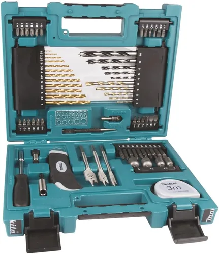 Vista 5 de Makita D-37150 - Juego de 104 piezas de brocas métricas y herramientas manuales
