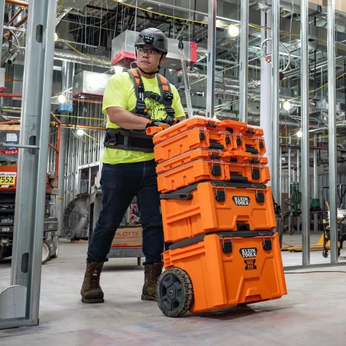 Vista 6 de Klein Tools 54806MB MODbox - Caja de compartimento alto, organizador de herramientas de ancho completo, caja de herramientas de piezas pequeñas
