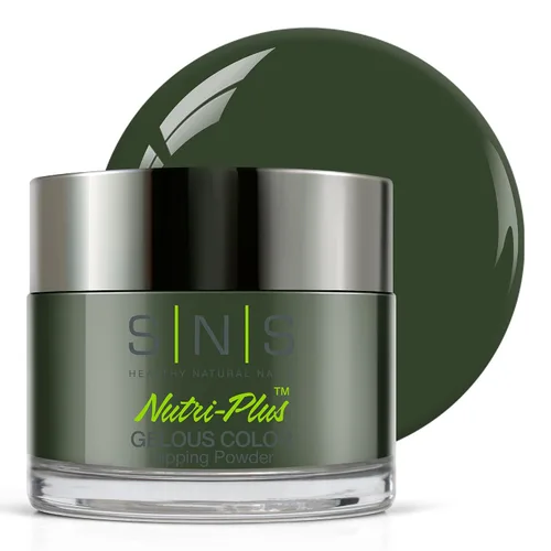 Vista 12 de SNS Polvo de inmersión de uñas, polvo de inmersión de color geloso - Acai Bowl (negro) - Color de uñas de larga duración dura 14 días - Bajo olor