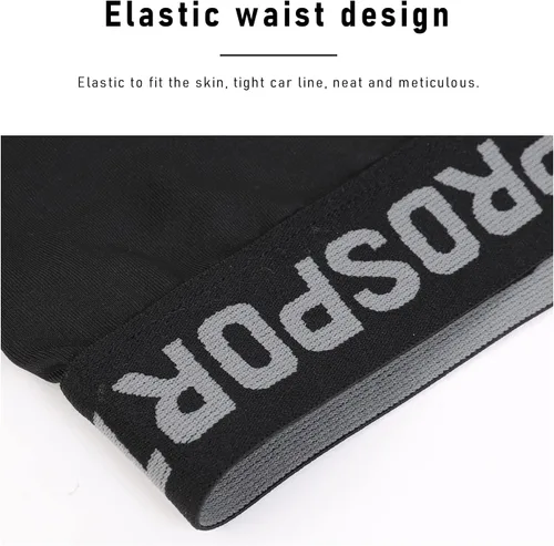 Vista 43 de Pantalones de compresión de 3/4 de una pierna para hombre, mallas de baloncesto atléticas para correr, leggings deportivos de capa base capri