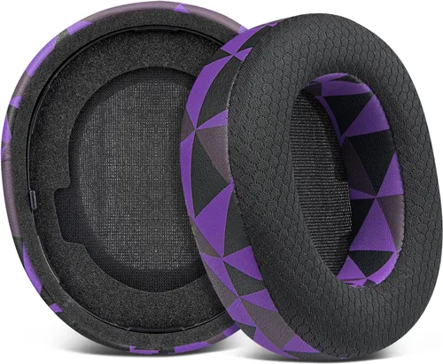 Vista 12 de SOULWIT Almohadillas de malla para Steelseries Arctis Nova Pro Wireless (no para auriculares Nova Pro Wired)/Arctis Nova Elite, almohadillas