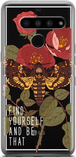 Vista 10 de Mertak Clear Phone Case Compatible with LG Stylo 6 5 4 K61 K51S K41S K30 K20 Q70 Q60 Design Abstract Lightweight TPU Cover Slim Flexible Girls