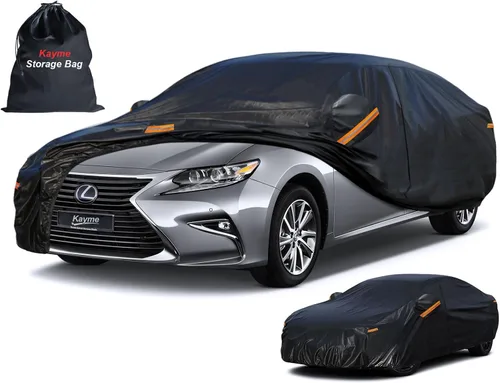 Vista 110 de Kayme Cubierta de auto SUV de 7 capas ajuste personalizado para BMW X1 (2009-2025), impermeable, para todo tipo de clima, para automóviles, cubierta